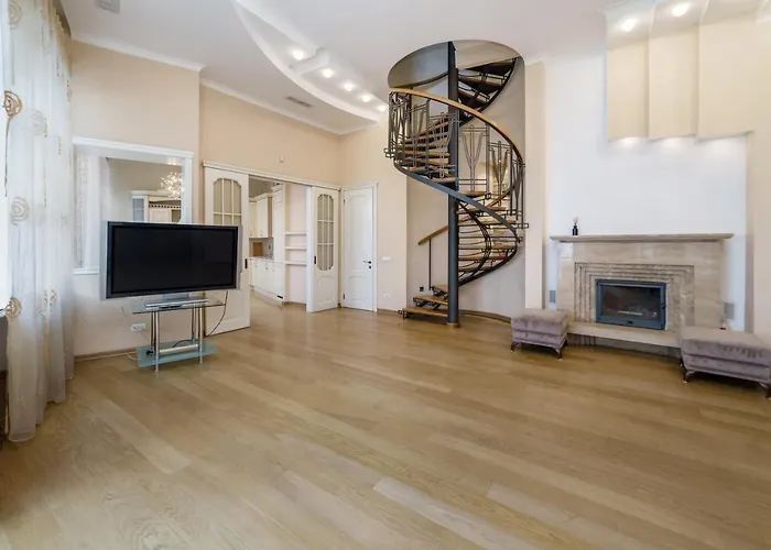 Apartment Katerynyska 2 Level With Sauna *