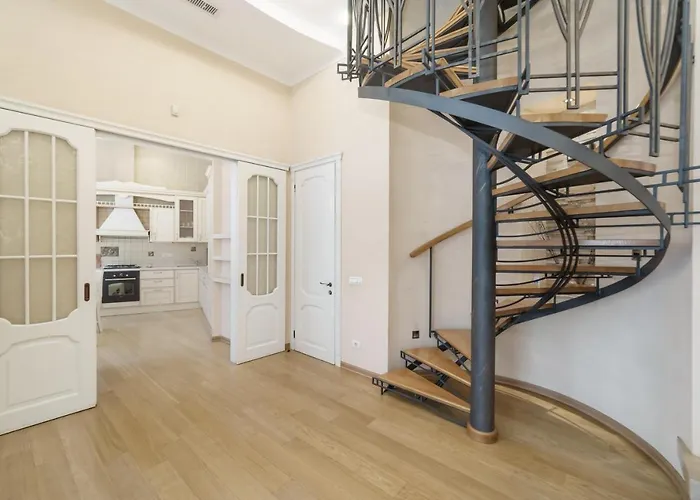 Apartment Katerynyska 2 Level With Sauna